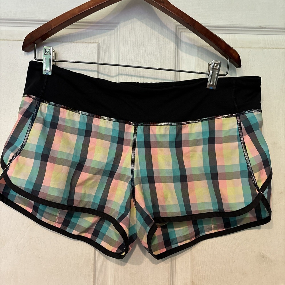 Lululemon Womens Size 8 Multicolor Court Rival High-Rise Skirt Skort
